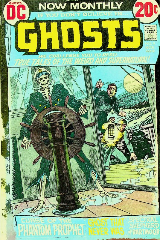 Ghosts #9 (Nov 1972, DC) - Fine/Very Fine 