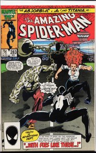 The Amazing Spider-Man #283 (1986) Spider-Man [Key Issue]
