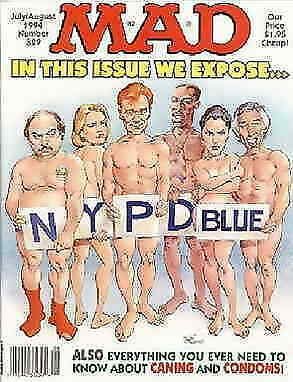 Mad #329 FN; E.c | Julio Agosto De 1994 revista Nypd Blue-COMBINAMOS el envío 