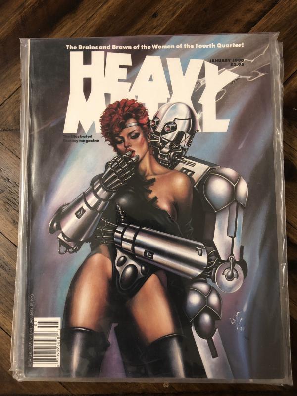 Heavy Metal Magazine lot of 4