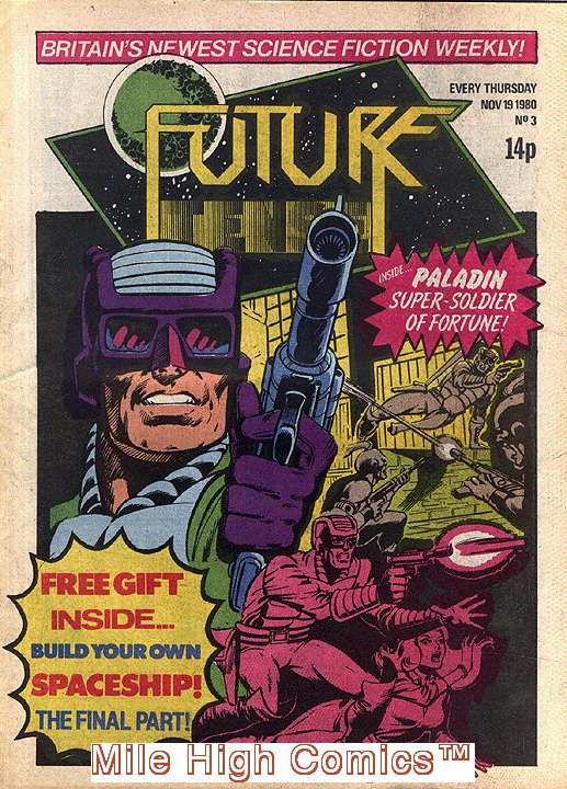 FUTURE TENSE U.K. MAGAZINE (1980 Series) #3 Near Mint