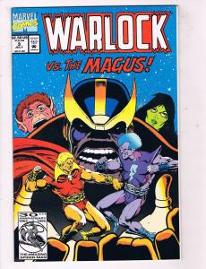Warlock #3 Marvel Comic Book vs the Magus (1992 Limited Series) Jim Starlin HH1