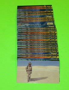 Complete Mint Set!! Star Wars 1-80 Episode 1 Trading Card Set Anakin Skywalker 