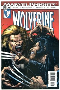 WOLVERINE #15, NM+, X-men, vs Sabretooth, Rucka, 2003, more in store