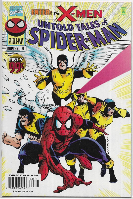 Untold Tales of Spider-Man   #21 FN Busiek/Olliffe, X-Men