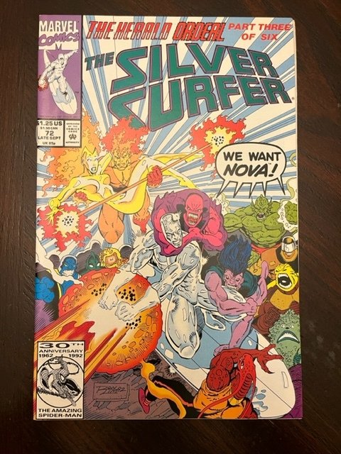 Silver Surfer #72 (1992) - NM