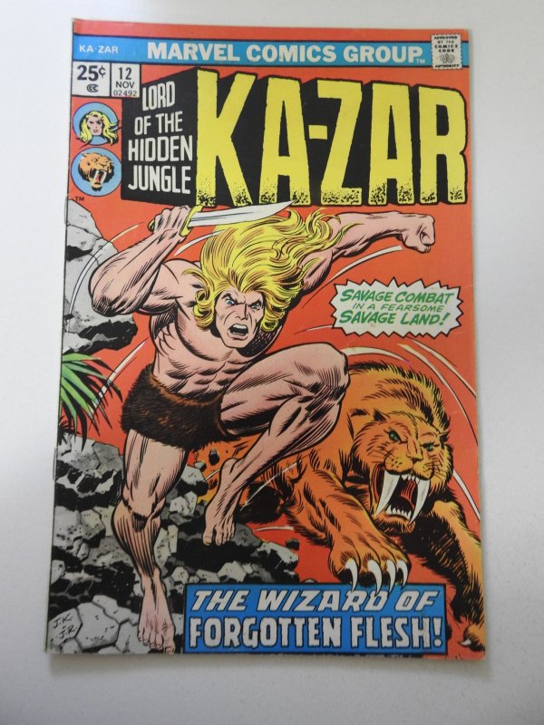 Ka-Zar #12 (1975) VG Condition MVS Intact