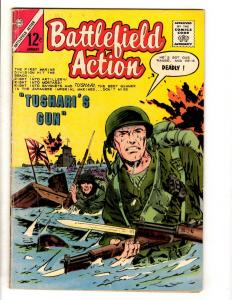 Lot Of 8 Battlefield Action Charlton Comic Books # 17 20 23 25 55 56 60 61 JL40