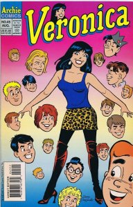 Veronica #45 ORIGINAL Vintage 1993 Archie Comics GGA Good Girl Art Decarlo