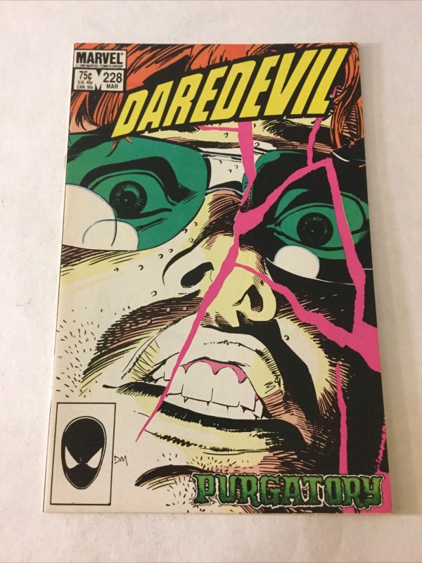 Daredevil 228 Nm Near Mint Marvel Comics