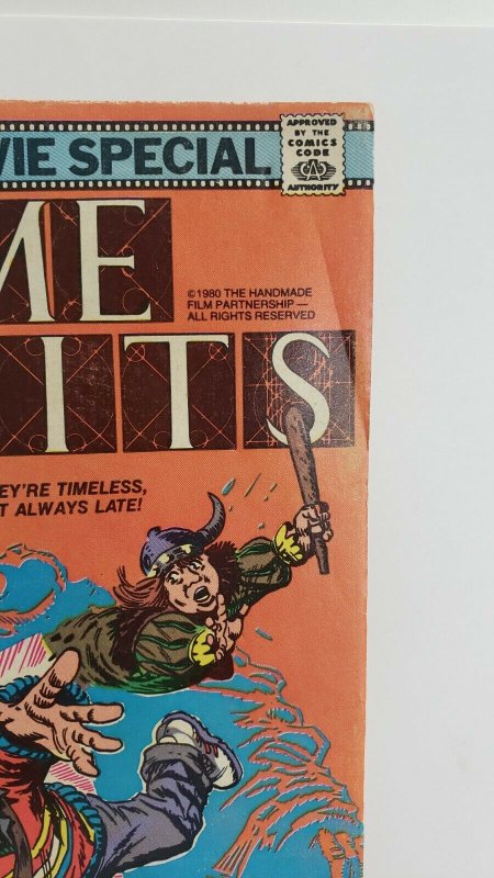 Time Bandits #1 Newsstand Edition Marvel Movie Adaptation 1982 Marvel Comics
