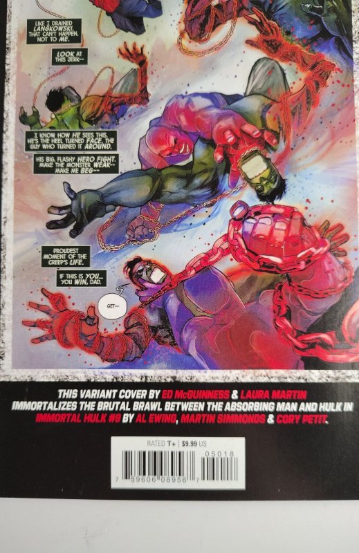The Immortal Hulk #50 (2021) Final Issue McGuinness/Martin Cover NM+