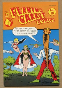 Flaming Carrot Comics #15 - Bob Burden - Monster Fighter - 1984 (Grade 9.0) WH