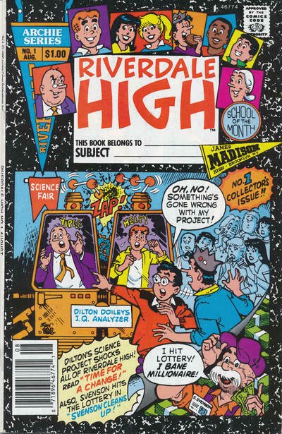 Riverdale High #1 (Newsstand) VG; Archie | low grade comic - save on shipping -