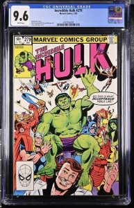 INCREDIBLE HULK #279 CGC 9.6 WHITE PAGES 008