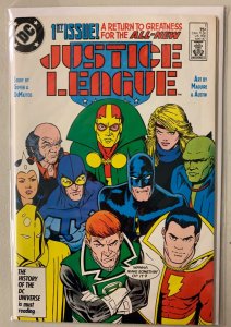 Justice League America #1 Direct DC (8.0 VF) (1987)