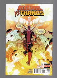 Deadpool Vs. Thanos LOT #1-2 - Regular & Books-A-Million Variant Covs (9.2) 2015