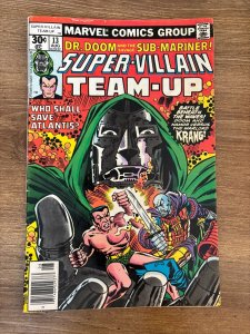 Super-Villain Team-Up # 13 VG Marvel Comic Book Dr. Doom Namor 15 J269