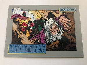 THE GREAT DARKNESS SAGA #160 card : 1992 DC Universe Series 1, NM/M, Impel
