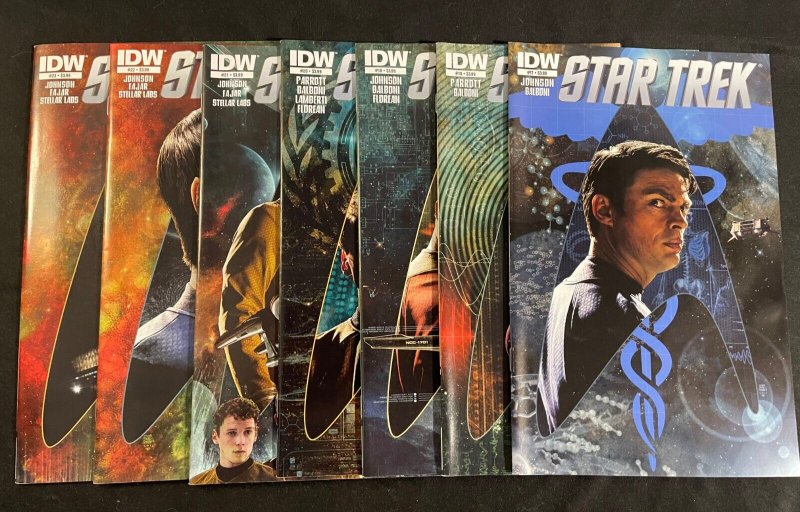 STAR TREK(IDW) #10, 11, 13-23 VFNM Condition