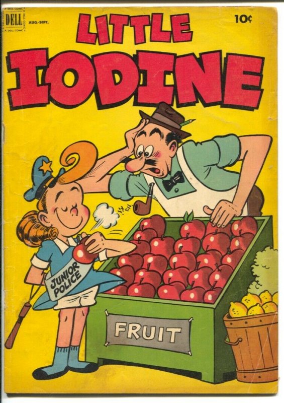 Little Iodine #13 1952-Dell-Jimmy Hatlo humor art-VG