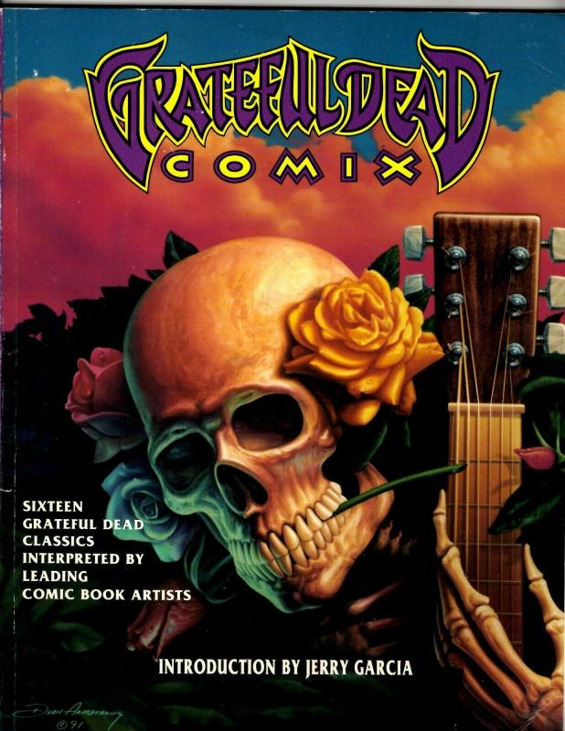 Grateful Dead Comix TPB Graphic Novel Comic Book Jerry Garcia J342