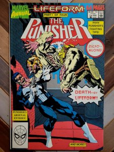 PUNISHER ANNUAL #3 (Marvel 1990) Frank Castle Lifeform 64-Pages FN/ VF 7.0
