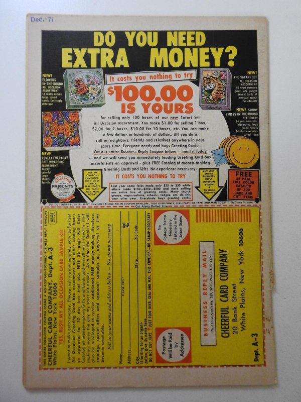 The Amazing Spider-Man #106 (1972) VG Condition! ex staple added