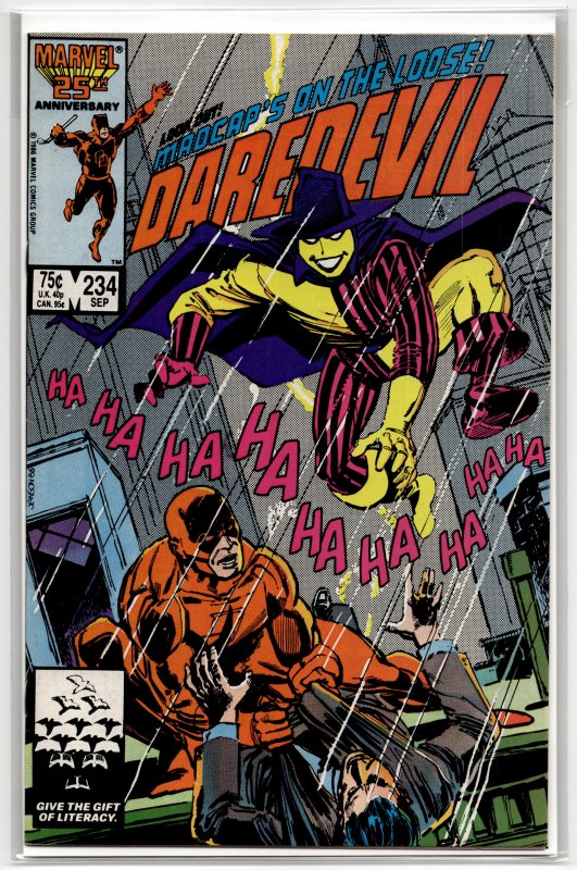 Daredevil #234 (1986) Daredevil
