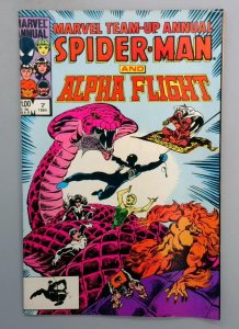 Marvel Team-Up Annual #7, Spider-Man and Alpha Flight, Marvel, 1984