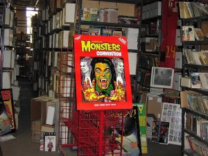 FAMOUS MONSTERS CONVENTION 1974 WARREN WAREHOUSE POSTER VF   