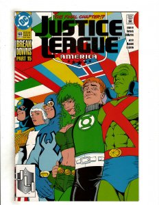 Justice League America #60 (1992) DC Comics Superman Flash OF6