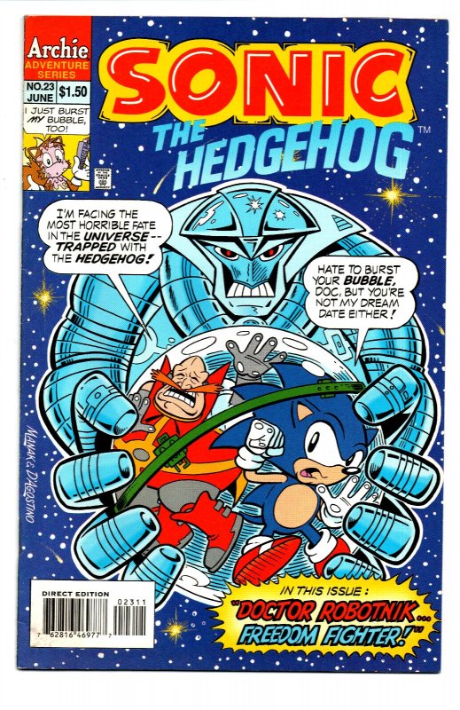 Sonic the Hedgehog 23 - Archie Comics - 1995 - VF