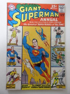 Superman Annual #6 (1963) VG/FN Condition! 1/2 in spine split, 1/2 in tear bc