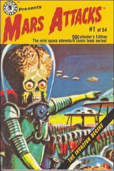 Mars Attacks! (Mini-Comics) #1 FN; Pocket | save on shipping - details inside