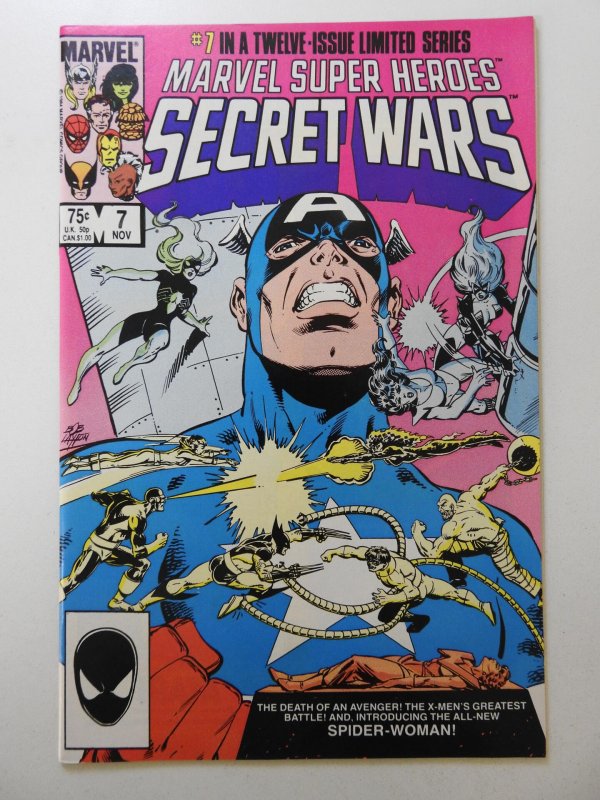 Marvel Super Heroes Secret Wars #7 (1984) Sharp VF- Condition!