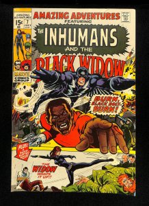 Amazing Adventures #7 Inhumans Black Widow!