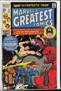 Marvel's Greatest Comics #25 (1970) Fantastic Four