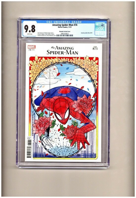 Amazing Spiderman #74 Peach MoMoko Variant CGC  GORGEOUS SLAB WHITE  PAGES. | Comic Books - Modern Age, Marvel / HipComic