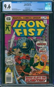 Iron Fist #5 (Marvel, 1976) CGC 9.6 - Price Variant