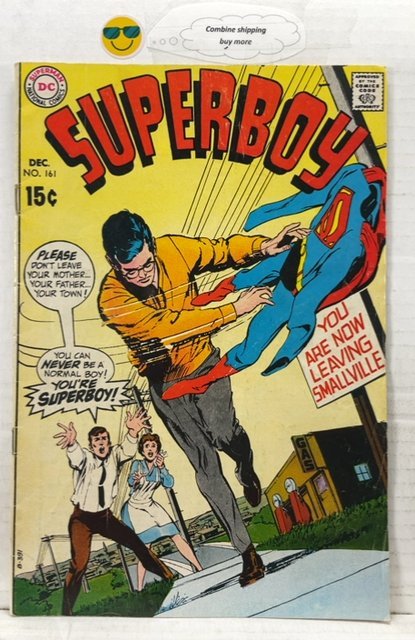 Superboy #161 (1969) Neal Adams Cover