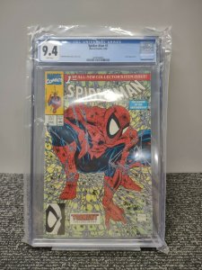 Spider-Man #1 CGC 9.4 White Pages! Marvel 1990; Todd McFarlane Cover; ? MCU 