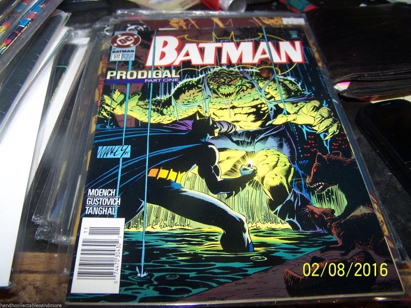 BATMAN COMIC # 512 DC 1994 PRODIGAL PT 1  killer Croc