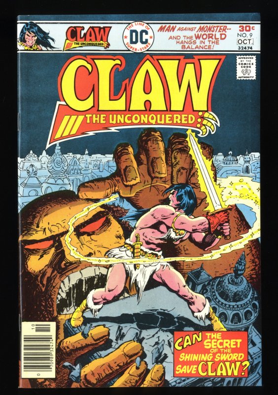 Claw the Unconquered #9 NM- 9.2