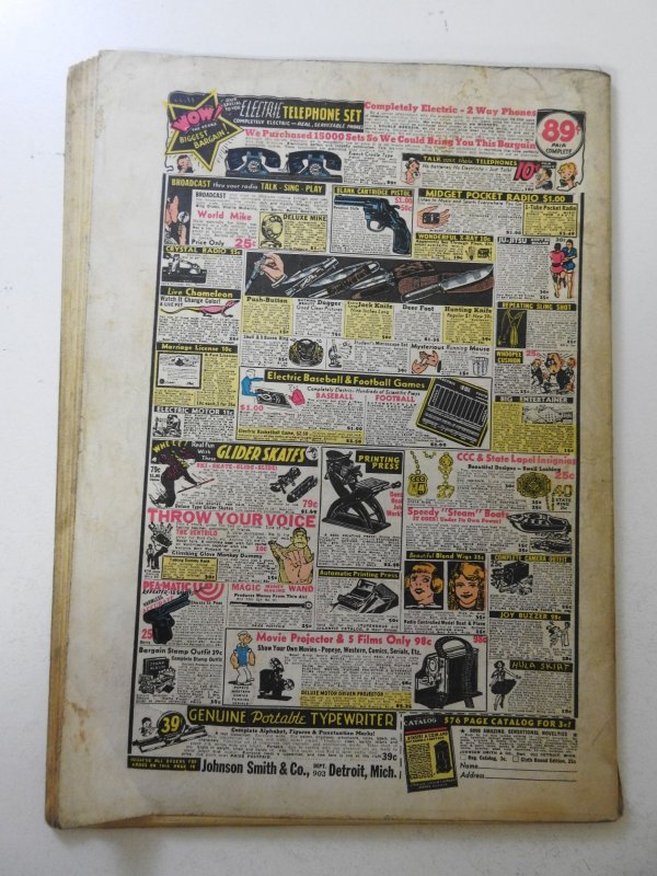 Comics on Parade #13 (1939) GD/VG Condition 1 1/2 in cumulative spine split