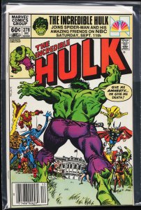 The Incredible Hulk #278 (1982) Hulk