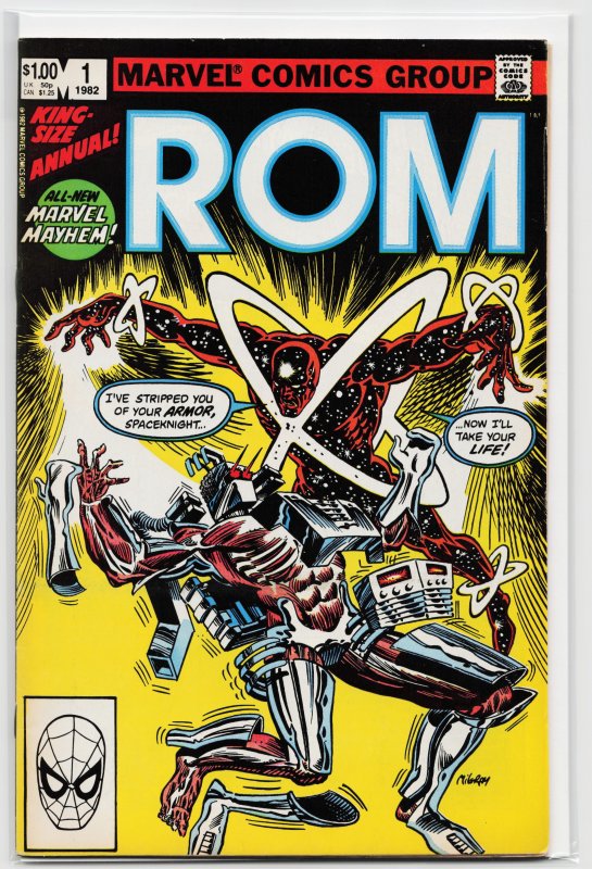 Rom Annual #1 (1982) Rom