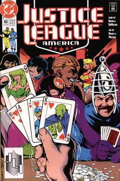 Justice League (1987 series) #43, NM- (Stock photo)