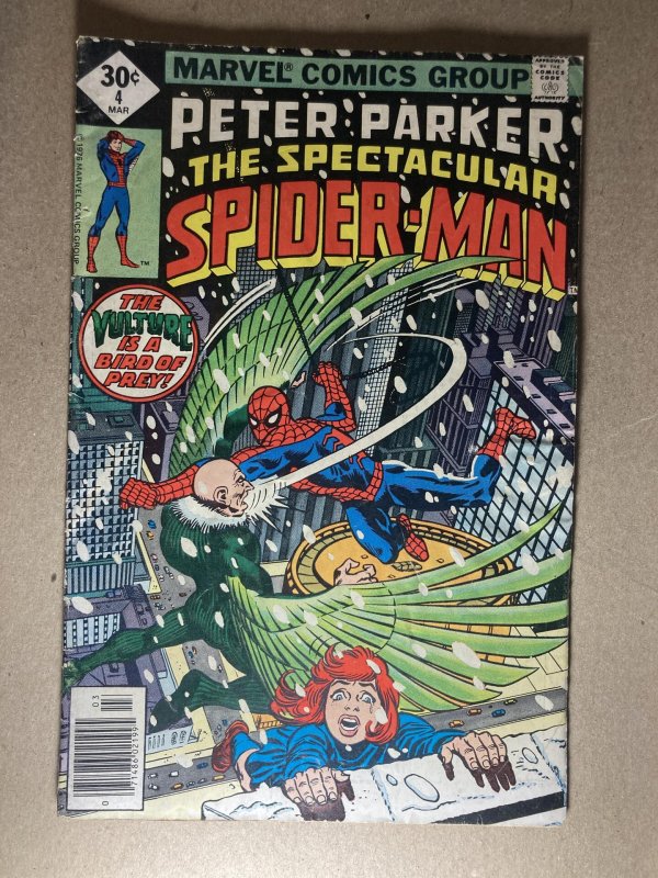 The Spectacular Spider-Man #4 (1977) GD/VG