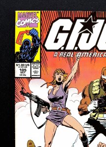 G.I. Joe: A Real American Hero #105 (1990) - Cobra's Ambush - FN+